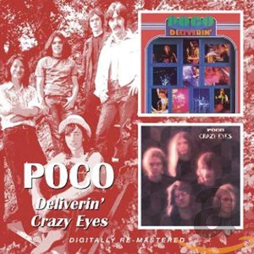 Poco album cover, "Deliverin' Crazy Eyes," featuring a band portrait.
