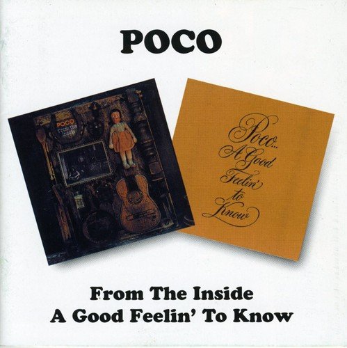Poco CD cover with two inset images: a guitar and a young girl.