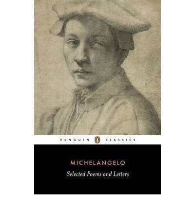Book cover: Michelangelo’s “Poems and Letters,” with a portrait.