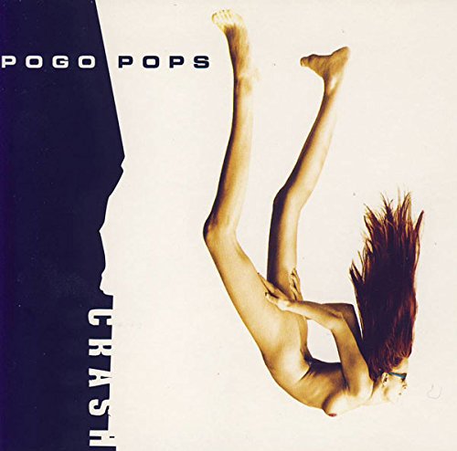 CD cover for Pogo Pops’ “Crash” featuring a falling figure.