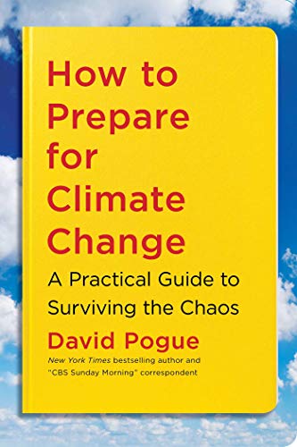 Yellow book cover with red text: "How to Prepare for Climate Change.