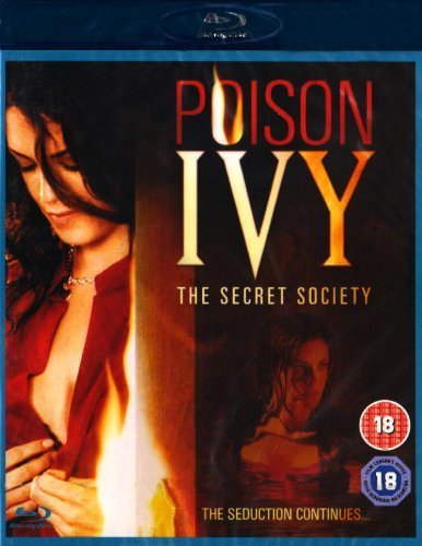 “Poison Ivy” Blu-ray cover featuring a woman with long dark hair and red clothing.