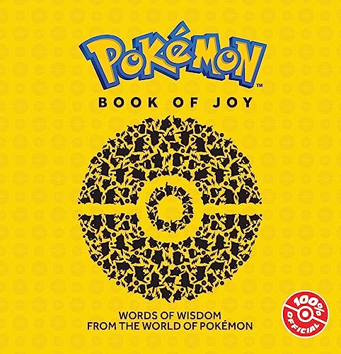 Pokémon: Book of Joy" cover with a Poké Ball made of Pokémon silhouettes.