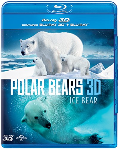 Blu-ray case featuring a polar bear family in a snowy arctic landscape.