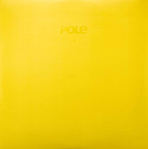 Bright yellow vinyl album cover with the word POLE and number 3 embossed centrally.