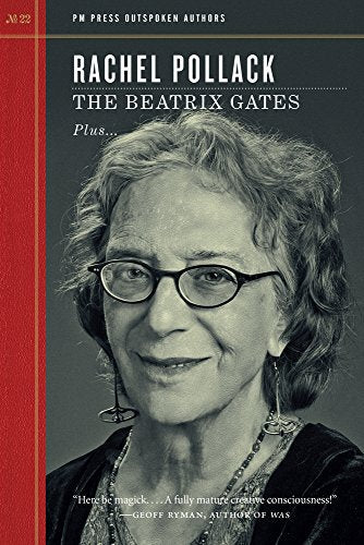 Book cover featuring a portrait of author Rachel Pollack with text overlay.