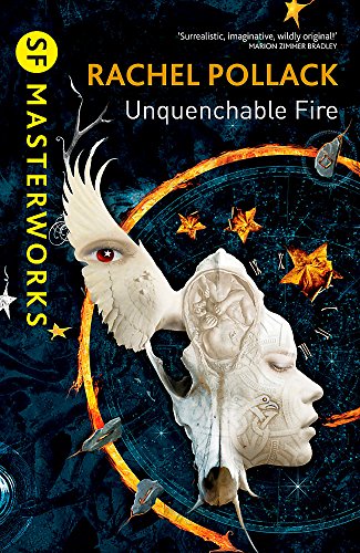 Book cover featuring a surreal human profile, a winged eye, and golden stars.