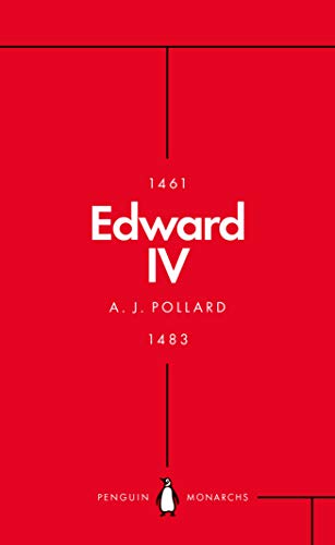 Red book cover with white text: “Edward IV” and Penguin Monarchs logo.