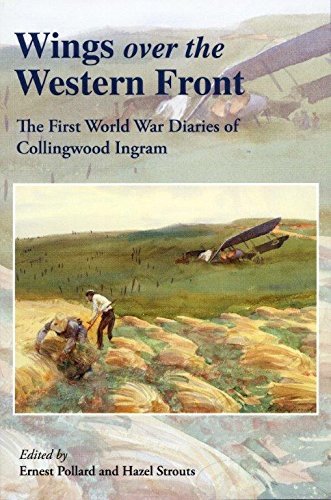 Book cover depicting a WWI biplane and figures in a field.