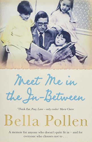 Book cover: vintage photo of family reading, title “Meet Me in the In-Between”.