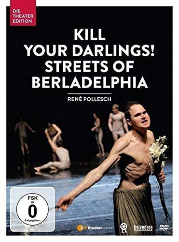 DVD cover for "Pollesch: kill Your Darlings," featuring a performance scene.