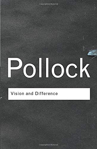 Book cover: "Pollock, Vision and Difference" with dark, textured background.