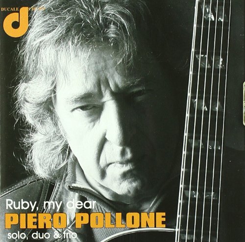 CD cover featuring Piero Pollone, a gray-haired man with a guitar.