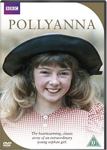 DVD cover for “Pollyanna” featuring a young girl in a hat.