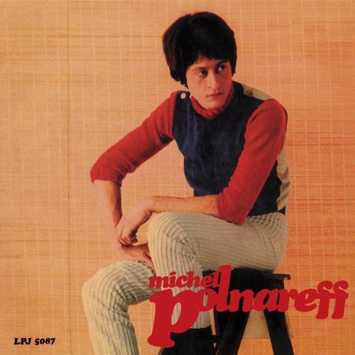 Album cover featuring Michel Polnareff in a red and blue outfit.