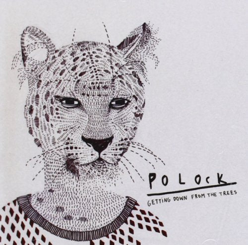 CD cover with a detailed, speckled illustration of a leopard’s head.