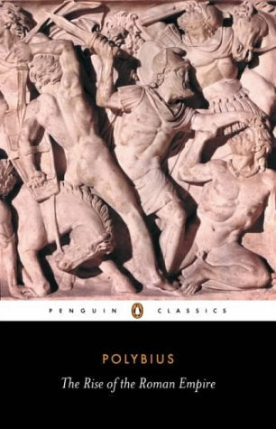 Book cover featuring a classical relief sculpture of soldiers in battle with text below.