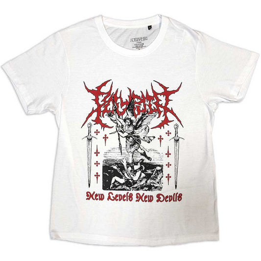 Black t-shirt featuring Polyphia's "Spear" album artwork, size large.
