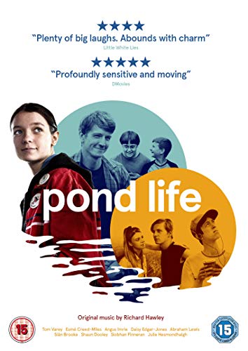 DVD cover for Pond Life featuring a collage of young actors against circular backgrounds.