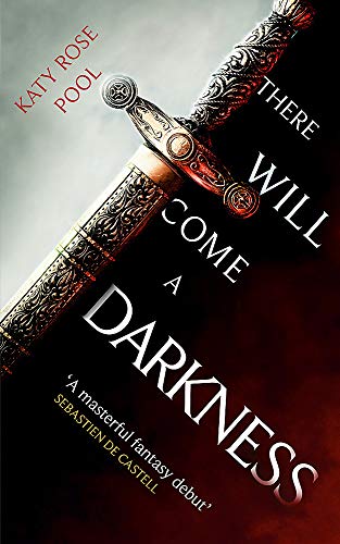 Book cover: ornate sword against a dark, smoky red background.