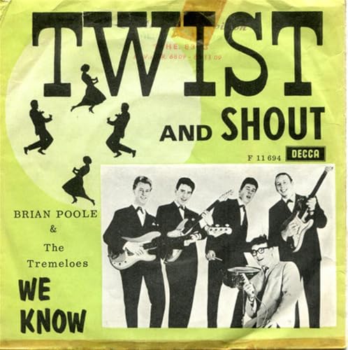 1960s vinyl record cover featuring band Poole & Tremeloes performing.