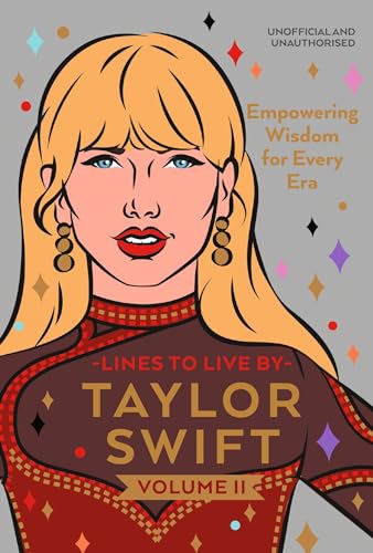 Book cover featuring an illustrated portrait of Taylor Swift with text.