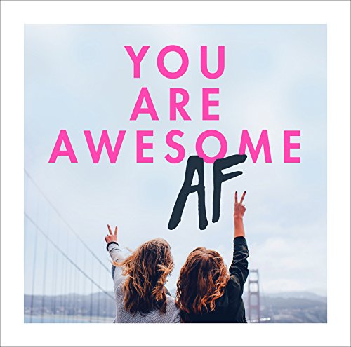 Book cover with pink text and two women making peace signs.
