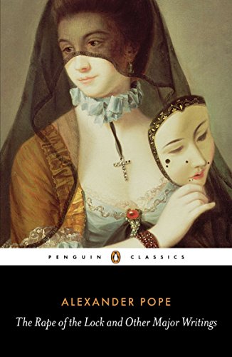 Book cover featuring an 18th-century painting of a woman holding a theatrical mask.