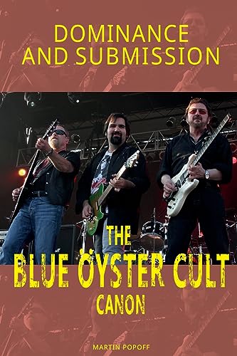 Book cover featuring Blue Öyster Cult band members performing onstage.