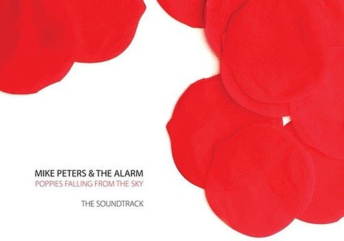 DVD cover with red poppy petals and text: "Mike Peters & The Alarm".