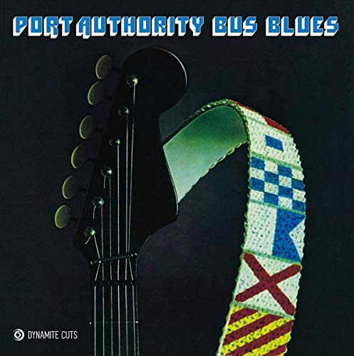 Album cover featuring a guitar neck and colorful striped guitar strap.