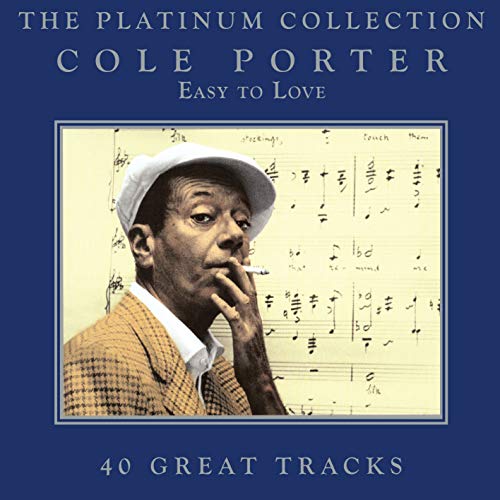 CD cover for Cole Porter’s “Platinum Collection” featuring a portrait of the composer.