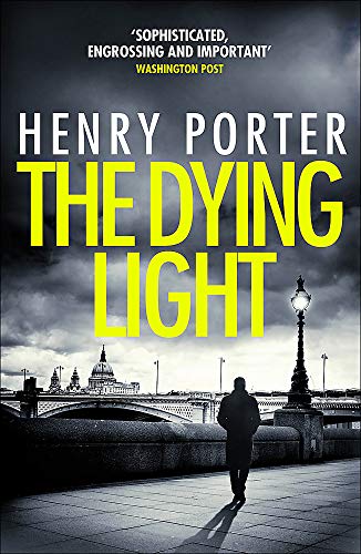Book cover: “The Dying Light” with a lone figure facing Washington D.C.