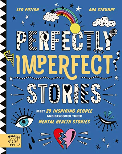 Book cover with illustrated text, stars, eyes, and a broken heart.