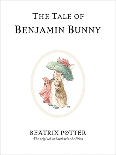 Book cover featuring a watercolor illustration of Benjamin Bunny.