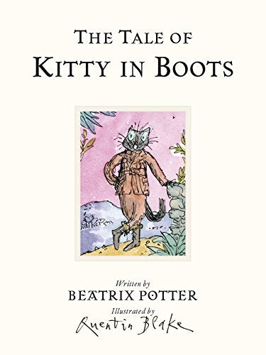 Book cover: Kitty in Boots, illustrated by Quentin Blake.