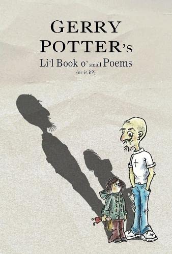 Book cover with illustrated man and child casting shadows.