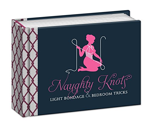Book cover with pink netting, silhouette of a woman tied with rope.