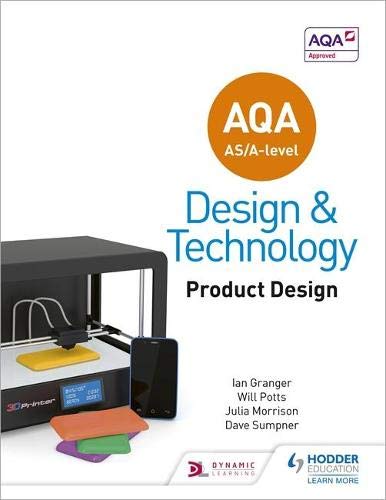 Textbook cover featuring a 3D printer, phone, and colorful material samples.