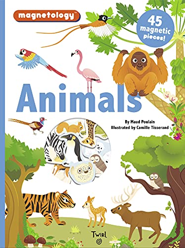 Magnetology: Animals" box with colorful illustrations of various wildlife.
