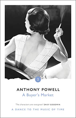 Book cover: woman with short hair, smoking, titled "A Buyer's Market.