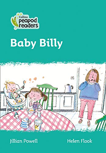 Book cover: "Baby Billy" depicts a family scene with children eating.