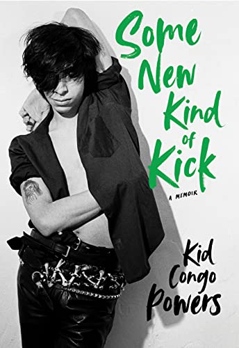 Book cover: black and white portrait of a person with dark hair.