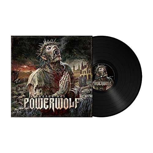 Powerwolf “Lupus Dei” vinyl record with dramatic, gothic album art.