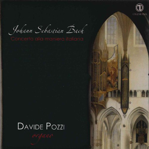 CD cover for Bach’s “Concerto alla maniera italiana” by Davide Pozzi.