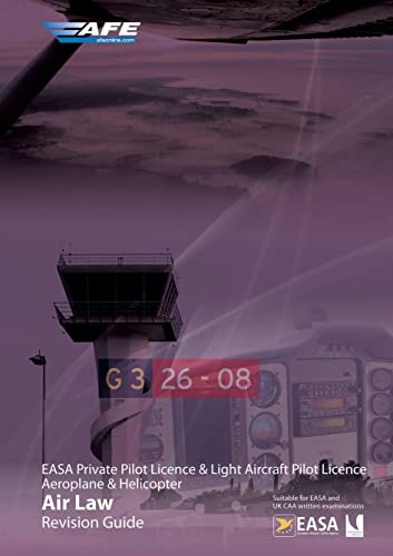 Book cover: "PPL Air Law Revision Guide" with air traffic control tower image.