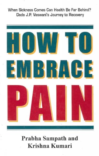 Book cover: "How to Embrace Pain" with red and green lettering.