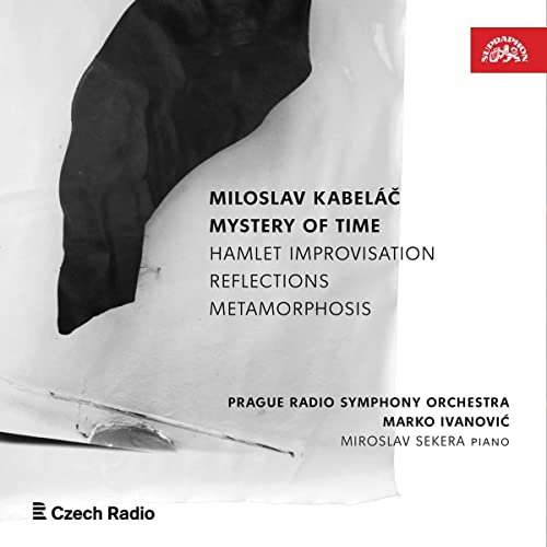CD cover for "Mystery of Time" by Miloslav Kabeláč, Prague Radio Symphony.