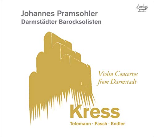 CD cover with gold graphic and text on a white background.