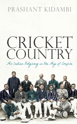 Book cover: “Cricket Country” with a vintage team photo.